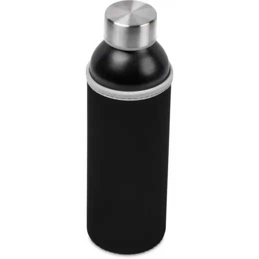Kooshty Nostro Recycled Aluminium Water Bottle Black